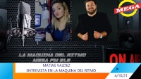 Mega FM 91.9 entrevista a Matias Valdes programa La maquina del ritmo 4/10/21