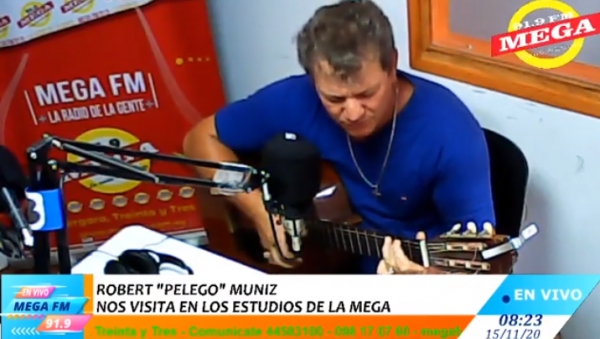 Robert "Pelego" Muniz nos regala un tema de Los hermanos Araujo