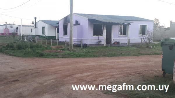 Incendio en una vivienda en Vergara 27/05/20