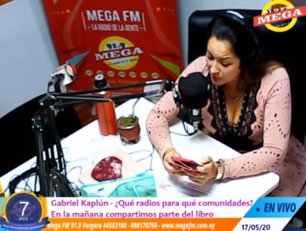 En la ma&ntilde;ana de Mega compartimos parte del libro &iquest;Qu&eacute; radios para qu&eacute; comunidades? de Gabriel Kapl&uacute;n 17/05/2020