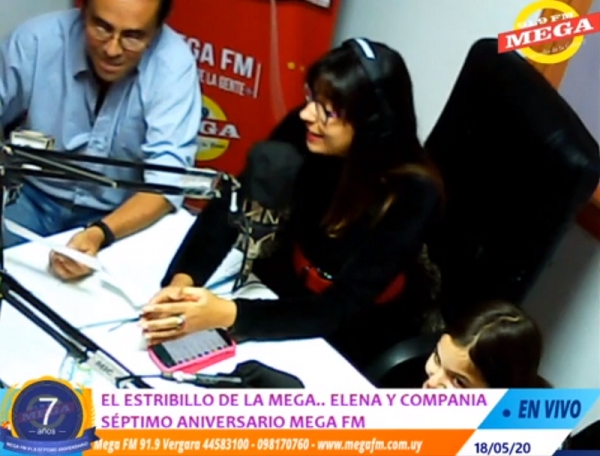 Elena, Sofi, Vicky, Richard y Mart&iacute;n cantan el estribillo de la Mega 18/05/2020