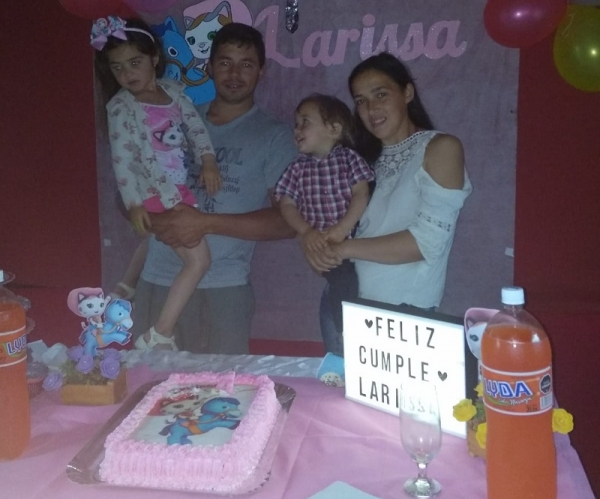 Larissa Baz una de las ganadoras del regalo de cumple en el d&iacute;a del ni&ntilde;o 2020