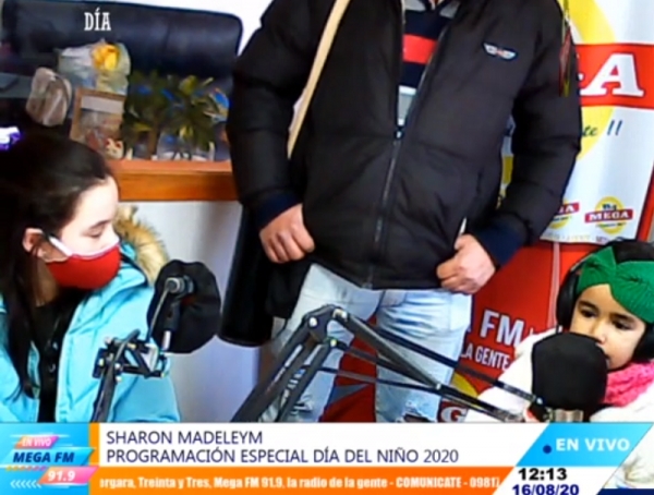 Sharon Madeleym en la programaci&oacute;n especial del d&iacute;a del ni&ntilde;o 2020