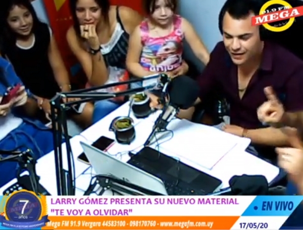 Larry G&oacute;mez presenta su nuevo tema "TE VOY A OLVIDAR" 17/05/2020