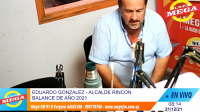 Mega FM 91.9 entrevista Alcalde Eduardo Gonzalez 31/12/21