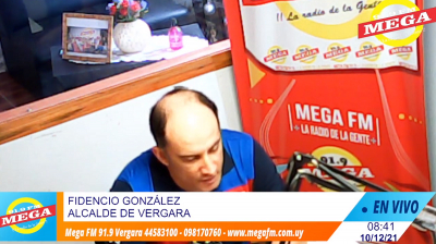 Mega FM 91.9 entrevista Alcalde Fidencio Gonzalez 10/12/21