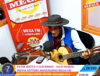 El gaucho Julio Ramos nos acompaña en la previa del séptimo aniversario de Mega FM 91.9 17/05/2020