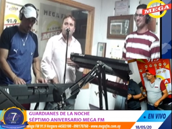 Guardianes de la noche en vivo