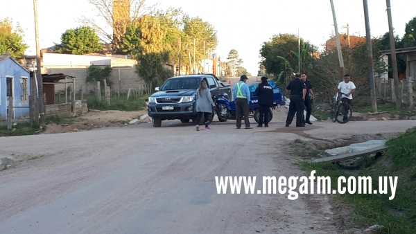 Accidente de tr&aacute;nsito en calle Fortunato Jara y Lucas Urrutia 4/11/20