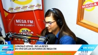 GONZALO LEIVAS - NO LA BESES EN VIVO EN LOS ESTUDIOS DE MEGA FM