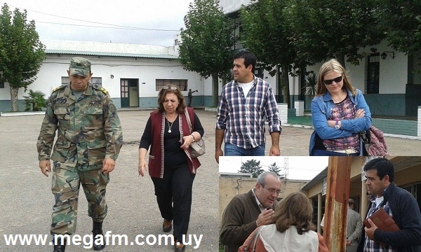 La Vice Ministra de MIDES Mtra. Ana Olivera arribo a Treinta y Tres 23/04/16