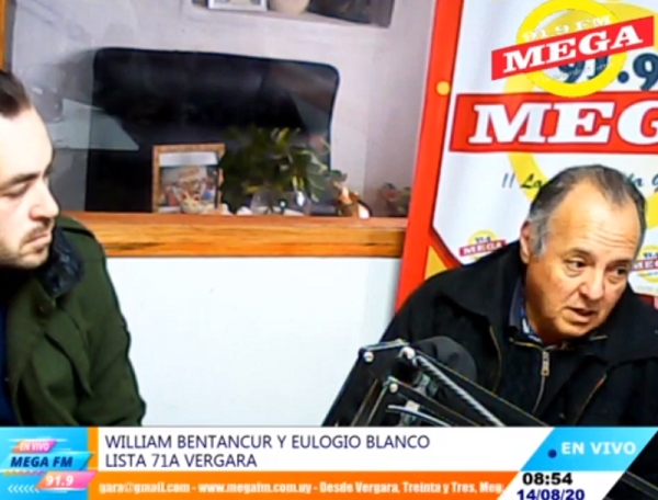 Eulogio Blanco y William Bentancur 14/08/20