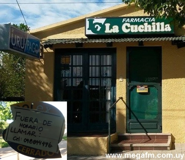 Vergara cuenta con servicio de Farmacia fuera de horario