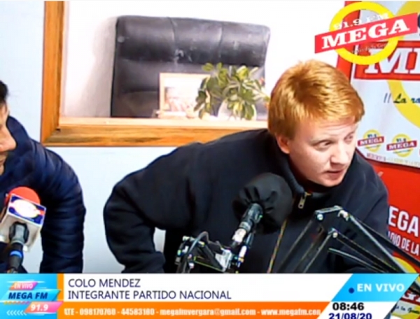 Colo Mendez Nicolas Techera y Fidencio Gonzalez 21/08/20