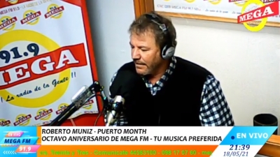 Robert Pelego Muniz - Puerto Montt - octavo aniversario de la Mega 18/05/21