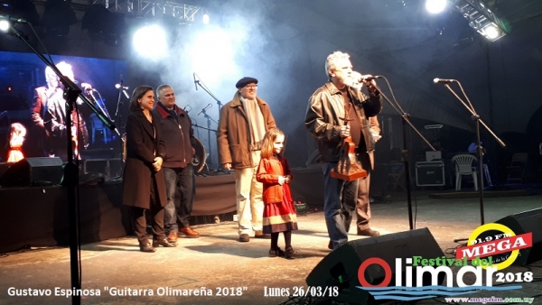 Gustavo Espinosa "Guitarra Olimare&ntilde;a 2018 en el Festival del Olimar