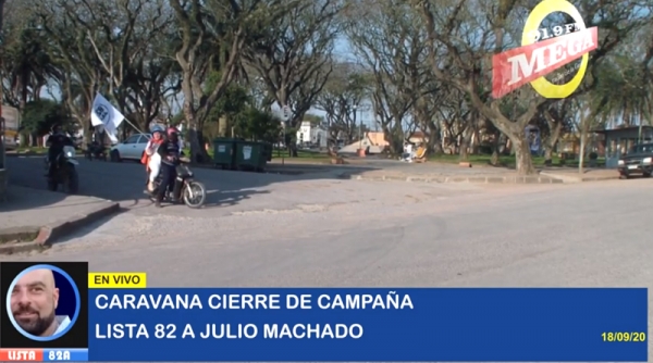 Caravana lista 82A Julio Machado 18/09/20