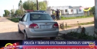 Polic&iacute;a y tr&aacute;nsito efectuaron varios controles sorpresas en varios puntos de la ciudad 23/07/17