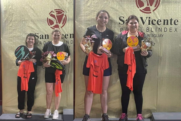 Vergarenses triunfaron en padel 18/10/21