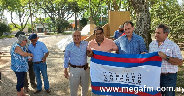 Senadores de Cabildo Abierto visitan Vergara 31/10/21