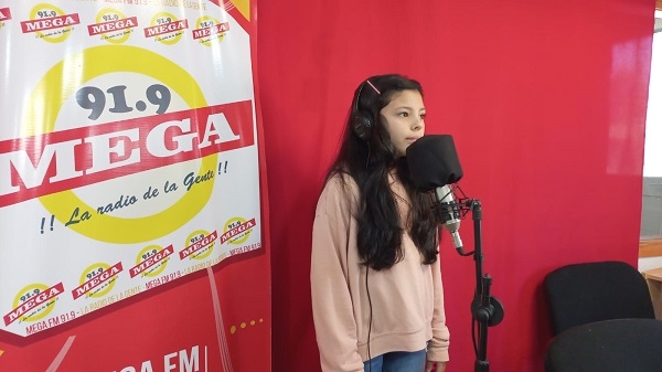 Sandy Aparicio - concurso MEGAVOZ KIDS 2022