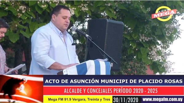 Cobertura asunci&oacute;n Concejo Municipal Placido Rosas 2020