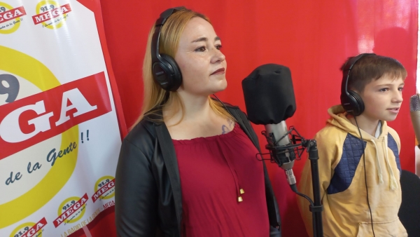 Gabriela Mieres y Bairon Silvera - concurso MEGAVOZ 2022