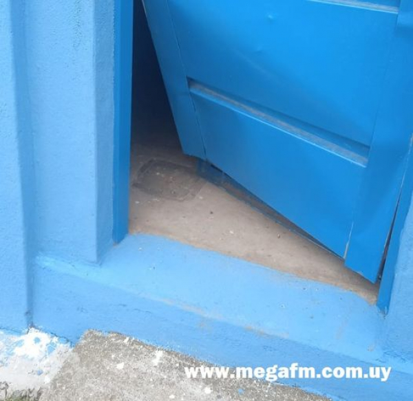 ROBARON EN EL GIMNASIO MUNICIPAL DE VERGARA 17/11/21