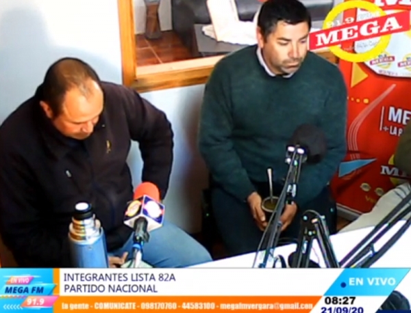 Julio Machado, Jose Toledo, Juan Piriz y Odilio Larrosa lista 82A 21/09/20