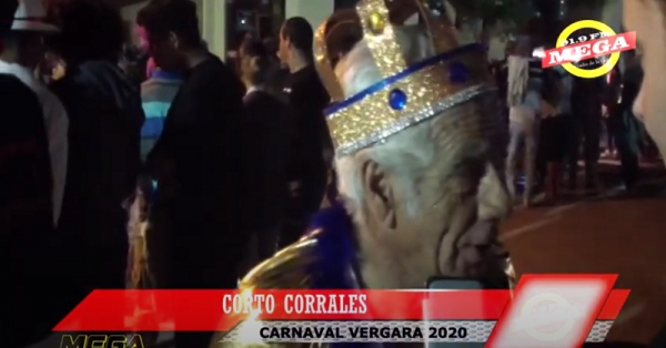 Corto Corrales en el carnaval de Vergara 2020