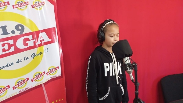 Clarisse Sosa - concurso MEGAVOZ KIDS 2022