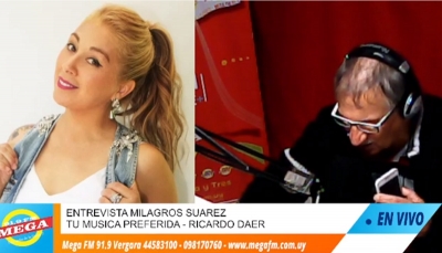 Entrevista a Milagros Suarez en el programa TU MUSICA PREFERIDA 16/08/21