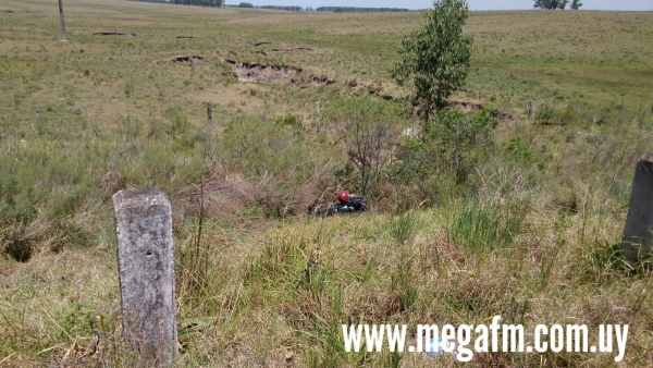 Una moto despist&oacute; en ruta 18 Km. 305.500 26/12/17