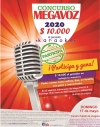 Ya esta abierta la inscripci&oacute;n para el concurso MEGAVOZ 2020