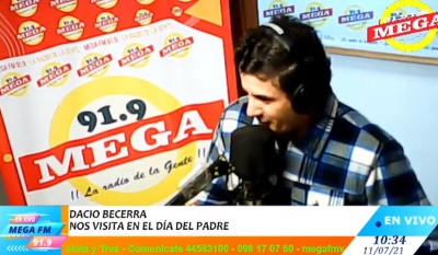 Dacio Becerra - y como es el - en vivo Mega FM 91.9 12/07/21