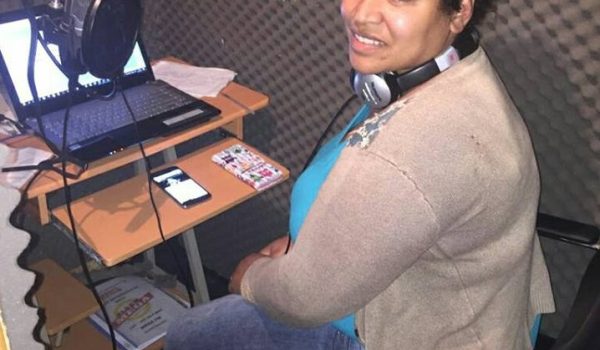 Maria Luisa Brum MEGAVOZ 2017 grabó 4 nuevos temas en la Mega 19/10/17