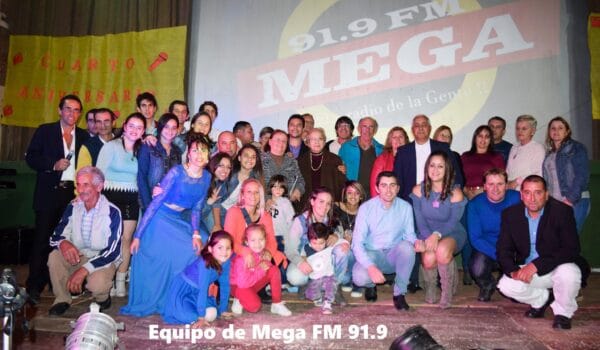 La familia de Mega FM cuarto aniversario 2017