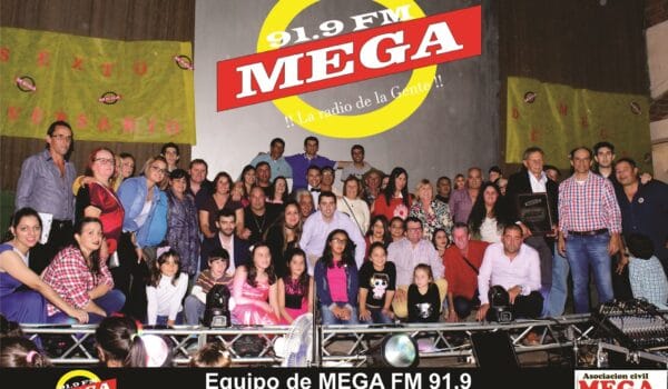 La familia de Mega FM sexto aniversario 2019