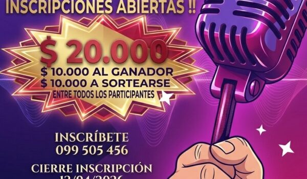 Ya está abierta la inscripción para participar en el concurso MEGAVOZ 2026.