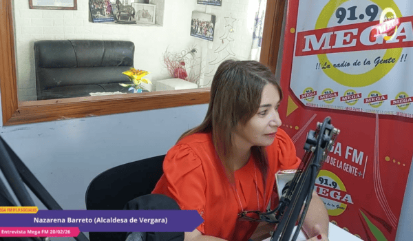 Entrevista a la Alcaldesa de Vergara Nazarena Barreto 20/02/2026